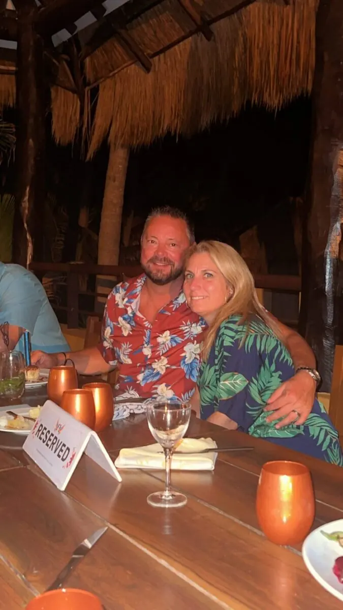 Dan and his wife